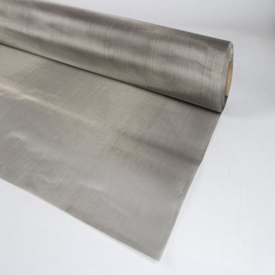 Benang polos SS316 SS304 Metal Woven Wire Mesh Square Hole Alkali Resist