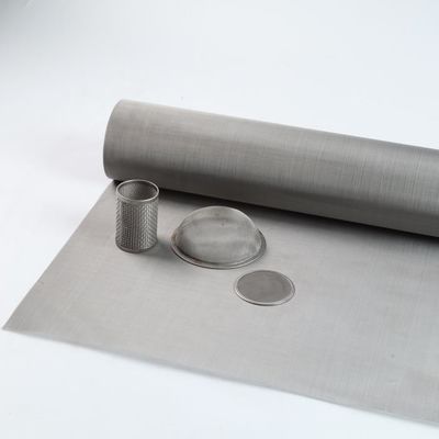 304 316 316L Stainless Steel Woven Wire Mesh 10-500 Mesh Plain Twill Dutch Weave Metal Filter Screen untuk Filtrasi Industri