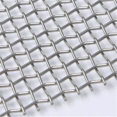 Korosi-tahan Crimped Woven stainless steel Wire Mesh Wire kain persegi lubang Filter Pengelasan Bending Layanan pemotongan