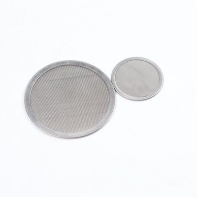 Woven 25-250 Micron 304 316 Filter disc stainless steel Wire Mesh Screen tahan karat