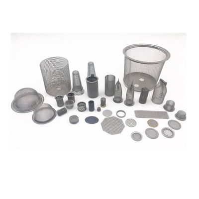 Stainless Steel Filter Tube Disesuaikan 150 Mikron Silinder Mesh Stainless Steel