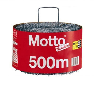 Kekuatan Tinggi 500m/Roll Penjara Barbed Razor Wire Korosi Perlindungan