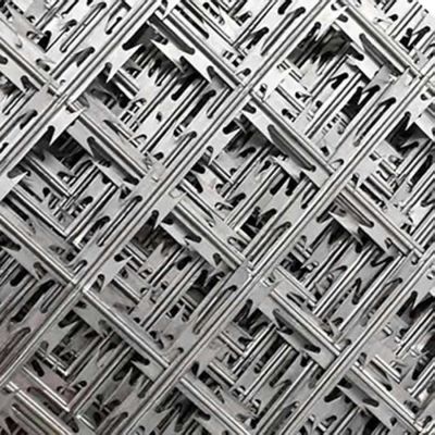 BTO 10-BTO 60 Welded Barbed Razor Wire Mesh Fence Untuk Perlindungan