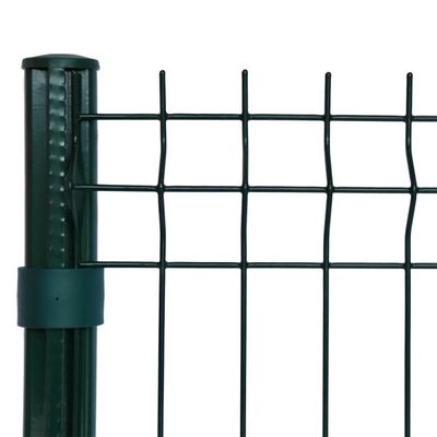 Home Dekorasi Bending Welded Pagar Taman 3d Curved Pagar tahan karat