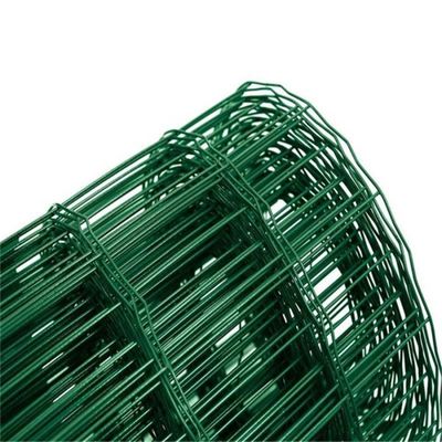 1.83m X 25m Hijau Belanda Euro Wire Mesh Pagar PVC Lapisan ketahanan korosi