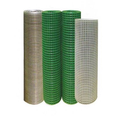 Rintisan Wire Mesh Welded PVC yang tahan terhadap dampak dan UV tahan korosi untuk teknik sipil dan pagar