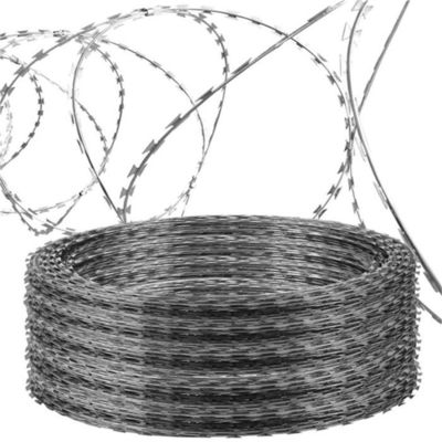 Bto-22 Welded Barbed Razor Wire Mesh Untuk Standard Gauge Single Line SGR Railway