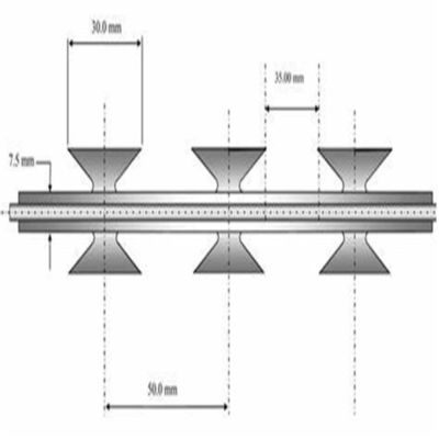 Berbagai Jenis 2.5mm Galvanized Barbed Razor Wire Konstruksi Perlindungan Mesh