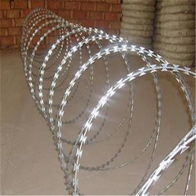 10kg stainless steel Concertina Wire Mesh Security Mesh Barbed Wire Pagar