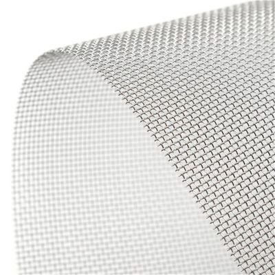 Bahan Khusus Pemasok Wire Mesh Stainless Steel Tenun Polos Molibdenum / Tungsten / Perak / Aluminium / Platinum