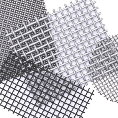 Kualitas tinggi 304 316 stainless steel Wire Mesh Filter Net Screen Cloth Metal Mesh Square Wire Netting Woven Mesh