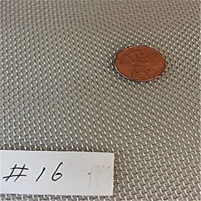 304 316 316L Baja tahan karat Woven Wire Mesh Plain Weave Alkali Resist