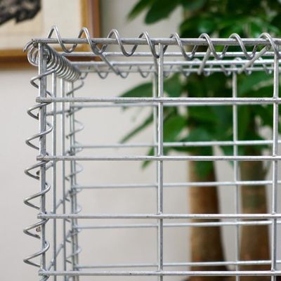 Customzied 2.0-4.0mm Gabion Welded Box 2*1*1 Wire Baskets Untuk Batu