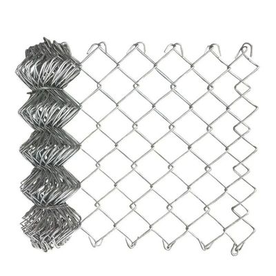 100 kaki 8 kaki 8 kaki 6 kaki Galvanized Chain Link Pagar Siklon Wire Mesh Roll 50 kaki