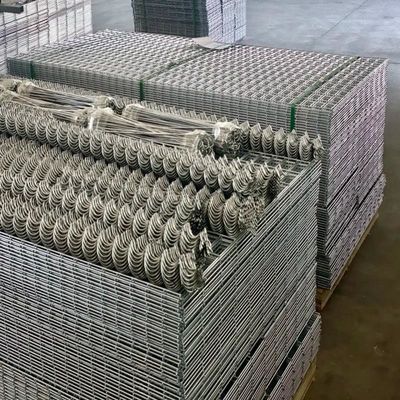 Kandang Kotak Kawat Gabion Jaring Dilas Galvanis 4mm Kotak Punched Ditekuk Potong Khusus