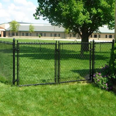 Hot Sale Galvanized Steel 8ft Chain Link Pagar Taman Siklon Wire Mesh