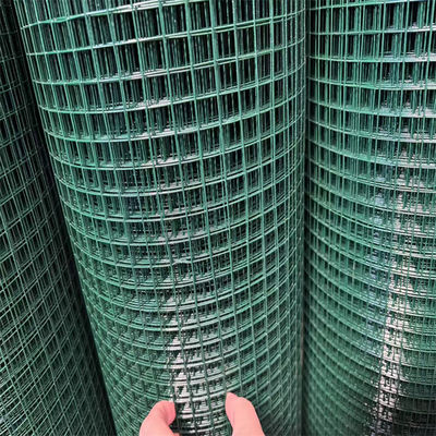 Grosir Euro Outdoor Garden Pvc Coated Wire Mesh Rolls Kain Kawat Dilas