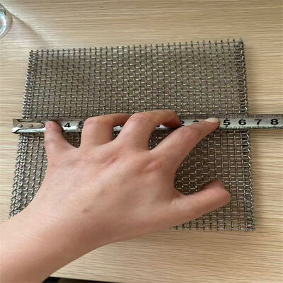 Grosir Kualitas Tinggi Baja Crimped Wire Mesh Screen Pasir kerikil Tambang Sieve Crusher Hooked Vibrating Screen Mesh