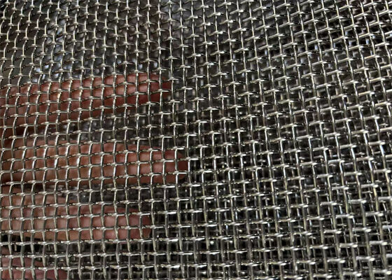 Berkualitas tinggi stainless steel Wire Crimped Wire Mesh Screen untuk Stone Mine Quarry menggunakan ukuran yang dapat disesuaikan