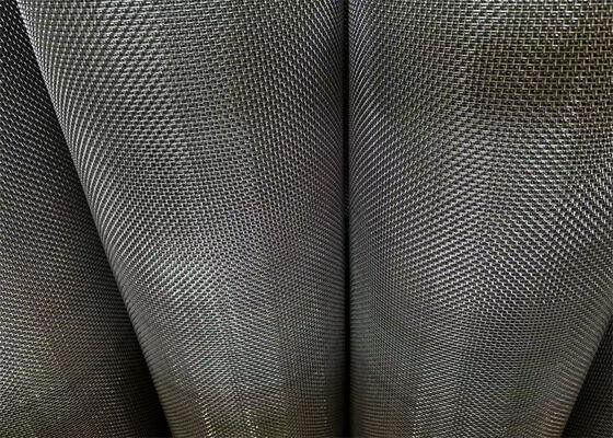 304 Stainless Steel Crimped Wire Mesh Ukuran Khusus Tahan Korosi untuk Filter Sieving BBQ