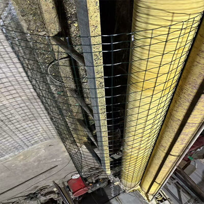 Holland Euro PVC Vinyl Coated Pagar Pertanian Tenunan Polos Dilas Wire Mesh Gaya Euro