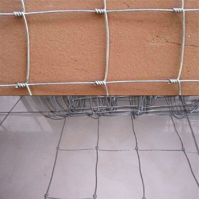 Hot-dipped Galvanized Steel Iron High Tensile Wire 1.0/1.2/2 m Tinggi 50 m Panjang Peternakan Ternak Pagar Wire Mesh