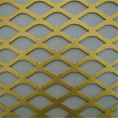 Advanced Expand Metal Mesh Panel Perforasi Lembar Aluminium Baja Rustless untuk Pagar dan Konstruksi