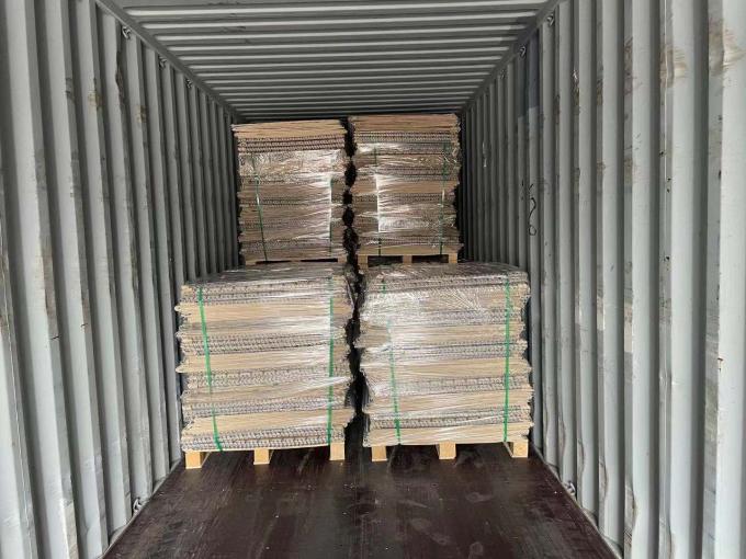 Heavy Duty Mil1 Mil7 Hesco Bastion Barrier Sandbags lubang heksagonal 9