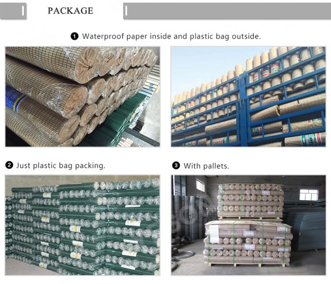0.5mm-14mm Plastik PVC Welded Wire Mesh Rolls tahan lama Pet Cage Wire Mesh 3