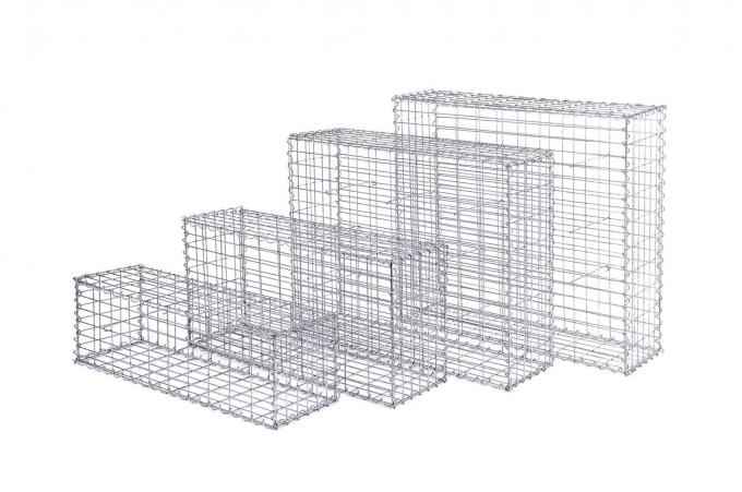 Gabion Box Square Welded Wire Mesh Basket untuk Outdoor Home Garden Retaining Iron Wire Mesh 2