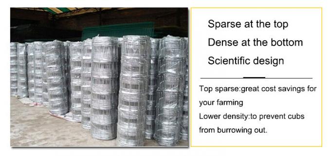 Mudah dirakit Grassland Farm Wire Mesh Pagar Ramah Lingkungan 10-200m 2