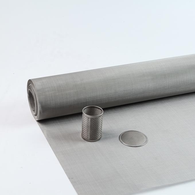 Filter Cairan Stainless Steel Woven Wire Mesh 150 200 300 350 400 Mesh Disesuaikan 2