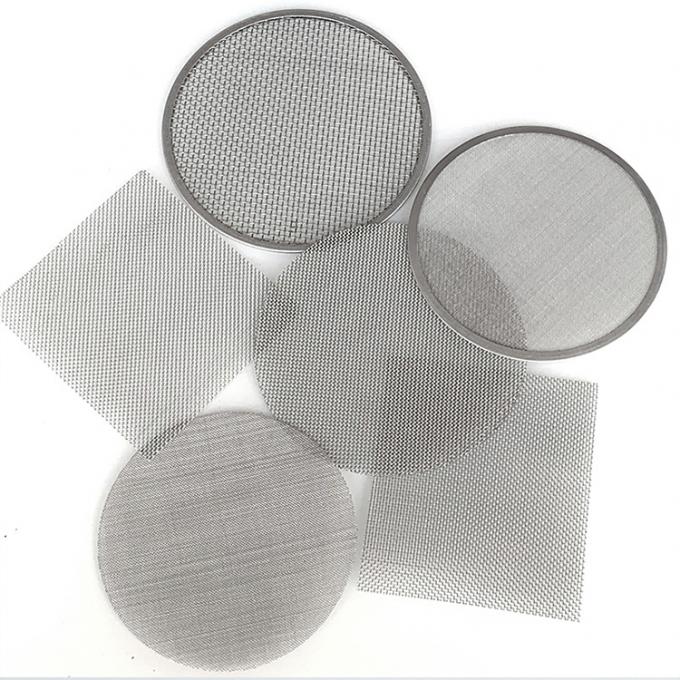 Filter Cairan Stainless Steel Woven Wire Mesh 150 200 300 350 400 Mesh Disesuaikan 8