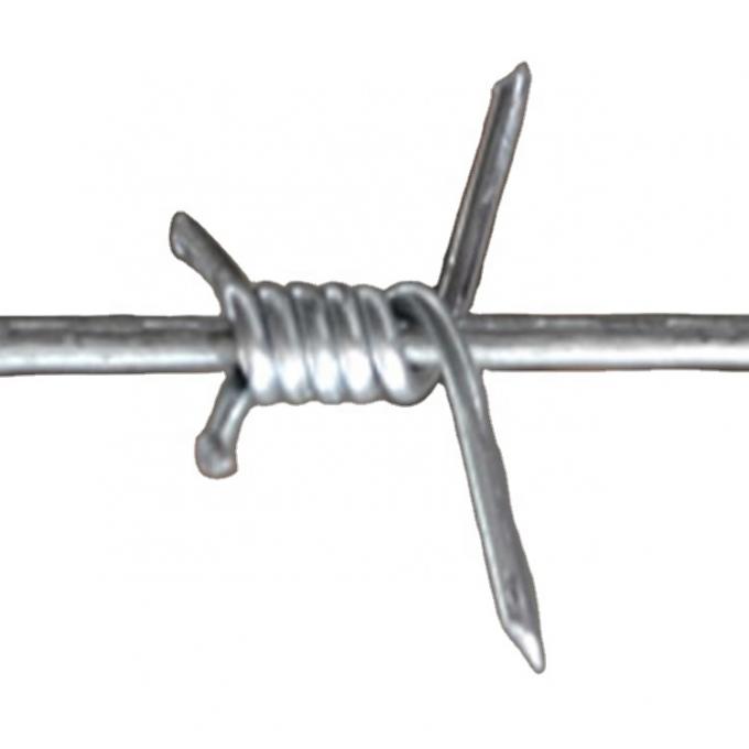 1.6mm 500m 25kgs / Roll Spiral Razor Wire Concertina Coil Wire Untuk Perlindungan 2