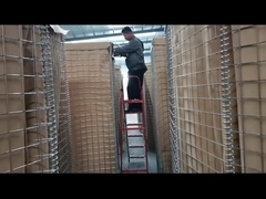 Heavy Duty Defensive Bags Sand Wall Barrier Untuk Sebuah Shooting Range Hesco Barrier