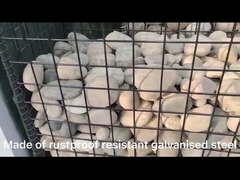 Gabion Basket Mesh Kotak Gabion Dilas Galvanis 2*1*1 Sangkar Batu Mesh Dilas